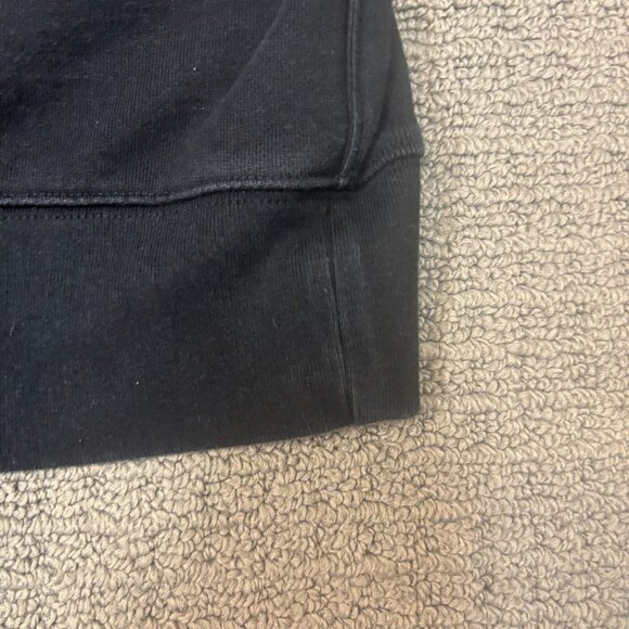 Tna Hoodie Large Boyfriend Fit Sweaterfleece Cotton Blend Distressed Pullover - Picture 12 of 15